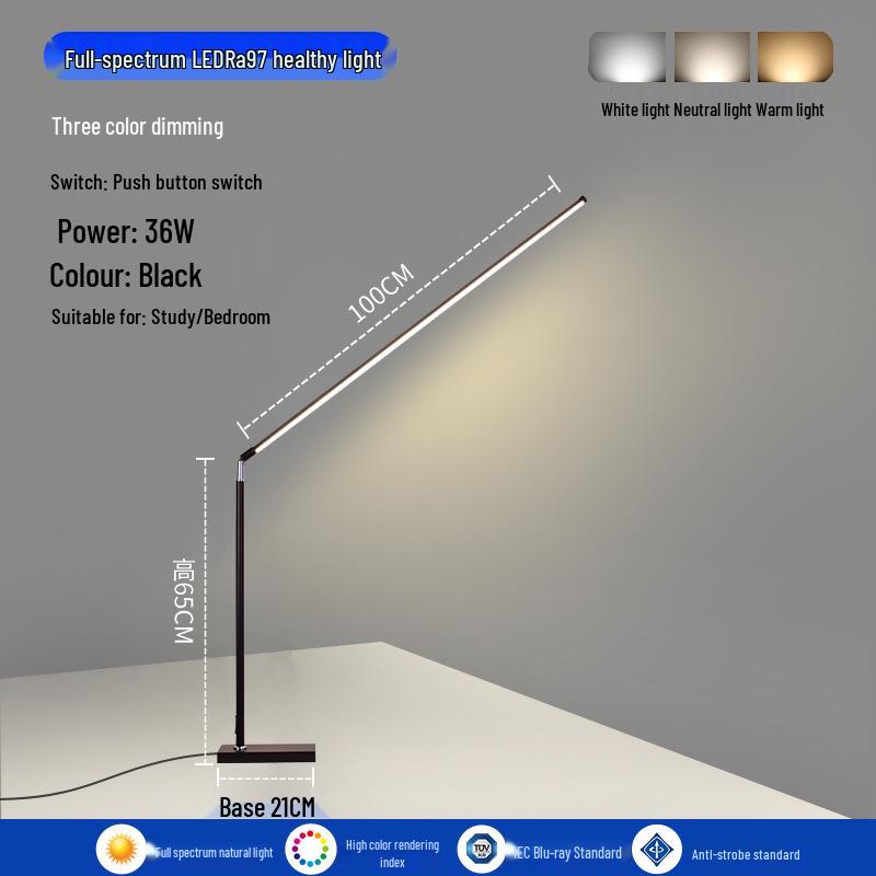 Smart LED Desk Lamp for Kids - Eye Protection, Student Reading & Writing Light