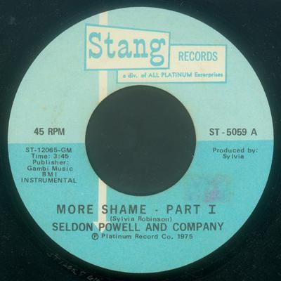7inch Record SELDON POWELL & SHIRLEY & COMPANY - More Shame ST5059 STANG 1975 US Soul/Funk Used