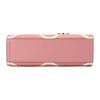 Michael Kors MK Mirella Borsa Tote in Pelle con Stampa Logo a Lettere Chiusura con Cerniera Donna Rosa 35F3G7ZC5L-664