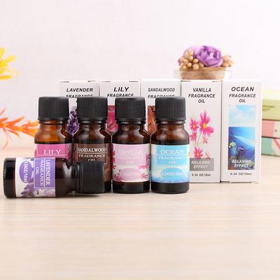 Nový 10ml rostlinný esenciální olej rozpustný ve vodě pro zvlhčovač vzduchu do auta, osvěžovač vzduchu, propagační akce