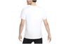 Nike T Shirts Men's White Crew Neck Moderate Straight Fit DM5434-100