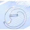 Safety Paper Pin Clip Pendant Necklace For Women Hollow Tassel Collarbone Chains Choker Women's Necklace Fashion Jewelry