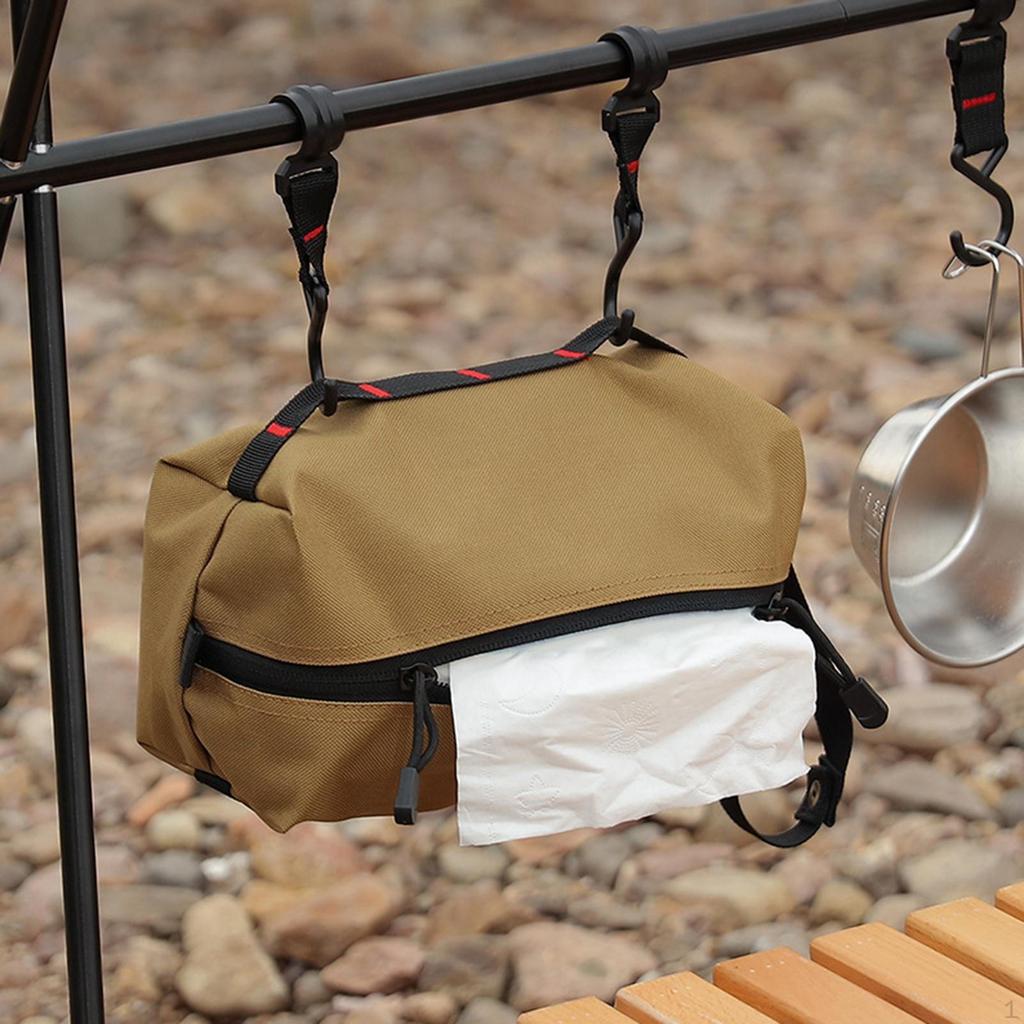 Holder Tissue Case Hanging Cover Storage Bag Pumping for Outdoor Camping