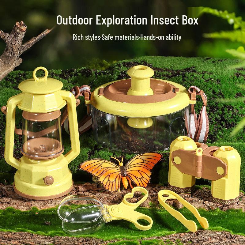 

Children s Outdoor Adventure Set: Telescope & Butterfly Catching Kit