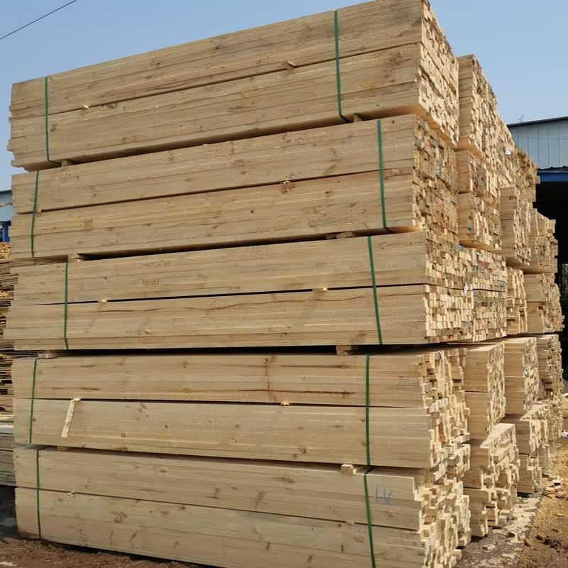 Pine Wood Lumber Beams