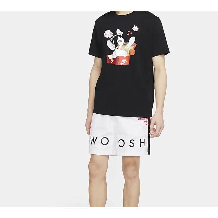 Nike NSW Box Photo Print Short Sleeve T-Shirt Men Tops Black CU6872-010