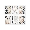 Static Cling Window Decals - Spooky Halloween Window Stickers For Indoor & Outdoor Decor