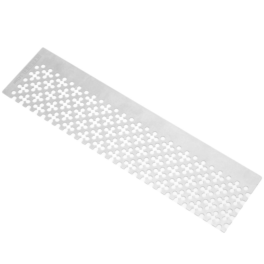 Round  Ruler Fix Tools Quincunx Shape Stainless Steel for Rhinestone Paint 325 Hole