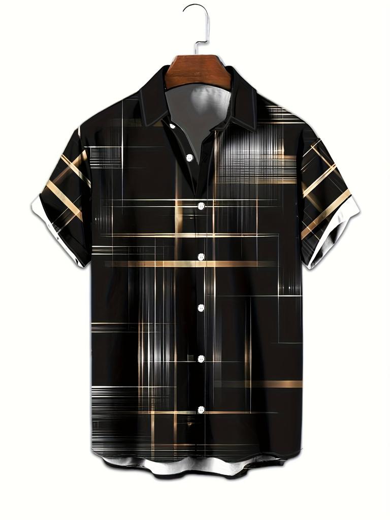 Camisa de manga corta para hombre