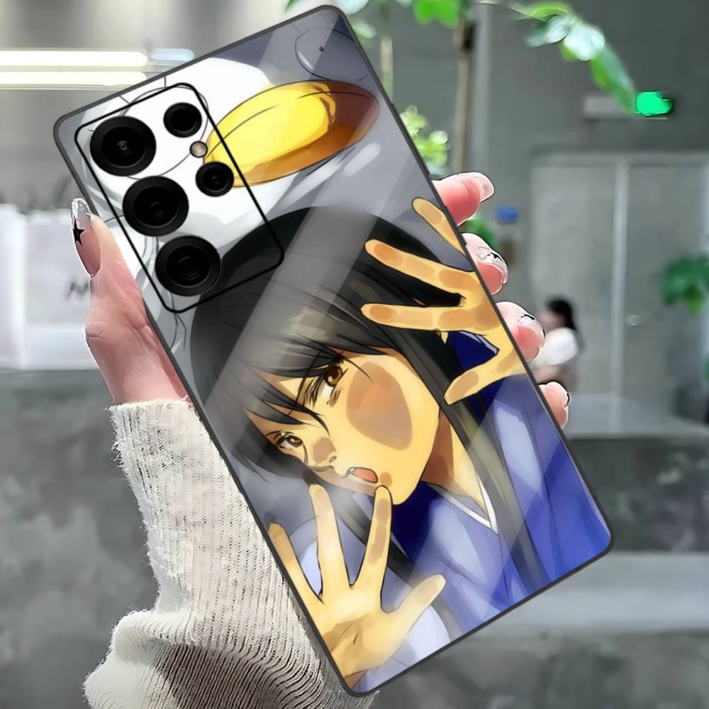 

Funny Anime GINTAMA Phone Case For Samsung S 24 Fe 25 Ultra Plus 20 Lite 21 30 22 23 24 22 Ultra 5G Fundas Samsung S25ULTRA