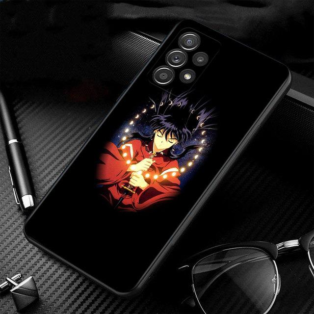 Telefon mobil mat Anime drăguț Inuyasha Coque pentru Samsung A32 4g A71 A41 A52 A72 A51 A21s A12 A02s A31 A03s A22 A23 A33 A52s 5g