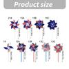 Wind Spinners Eye Catching Pinwheels Colorful for Kid Parties Camping Picnics Outdoor Gathering Lawns Garden Decorations