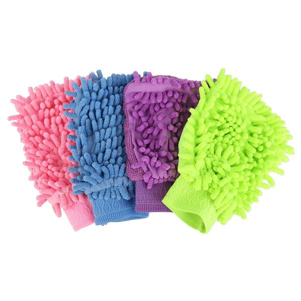 Ultrafeine Faser Autowaschhandschuh Mikrofaser Auto Motorrad Waschmaschine Pflege Reiniger Handschuhe Reinigungsbürste Zubehör