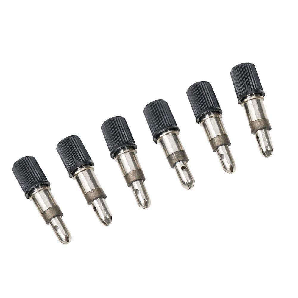 4/6PCS Quality-Flash Valve DV Bicycle Valve With Dust Cap Valve Core