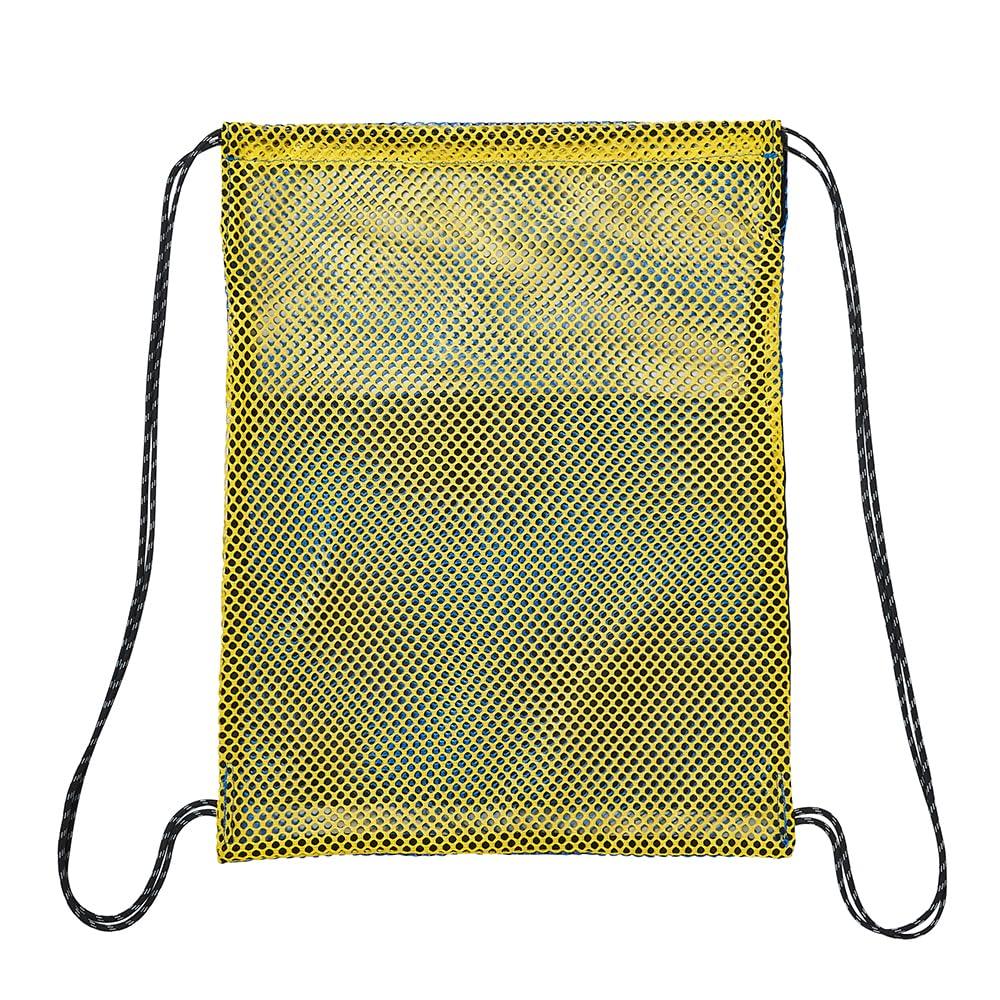 Mizuno Mesh Size Blue X for Competitive Swimming and Racing with Japan Swimming Federation Bag, Unisex, N3JMB010, 45, Yellow, [Compliant Regulations]