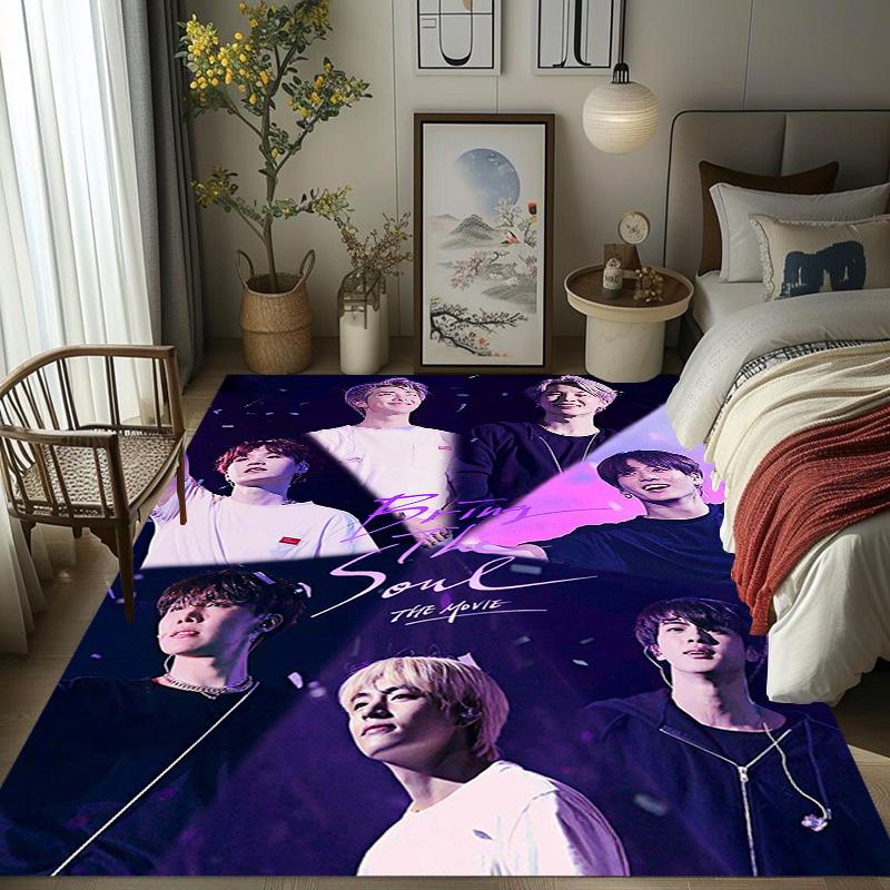 Vibrant Soul: Essence Unity Carpet Doormat Suitable for All Seasons Protective Pad Bathroom Mat Dormitory Decoration