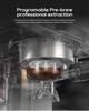 HiBREW 19Bar Semi Automatic Espresso Coffee Machine Temperature Adjustable 58mm Portafilter Cold/Hot Coffee Maker Metal CaseH10A