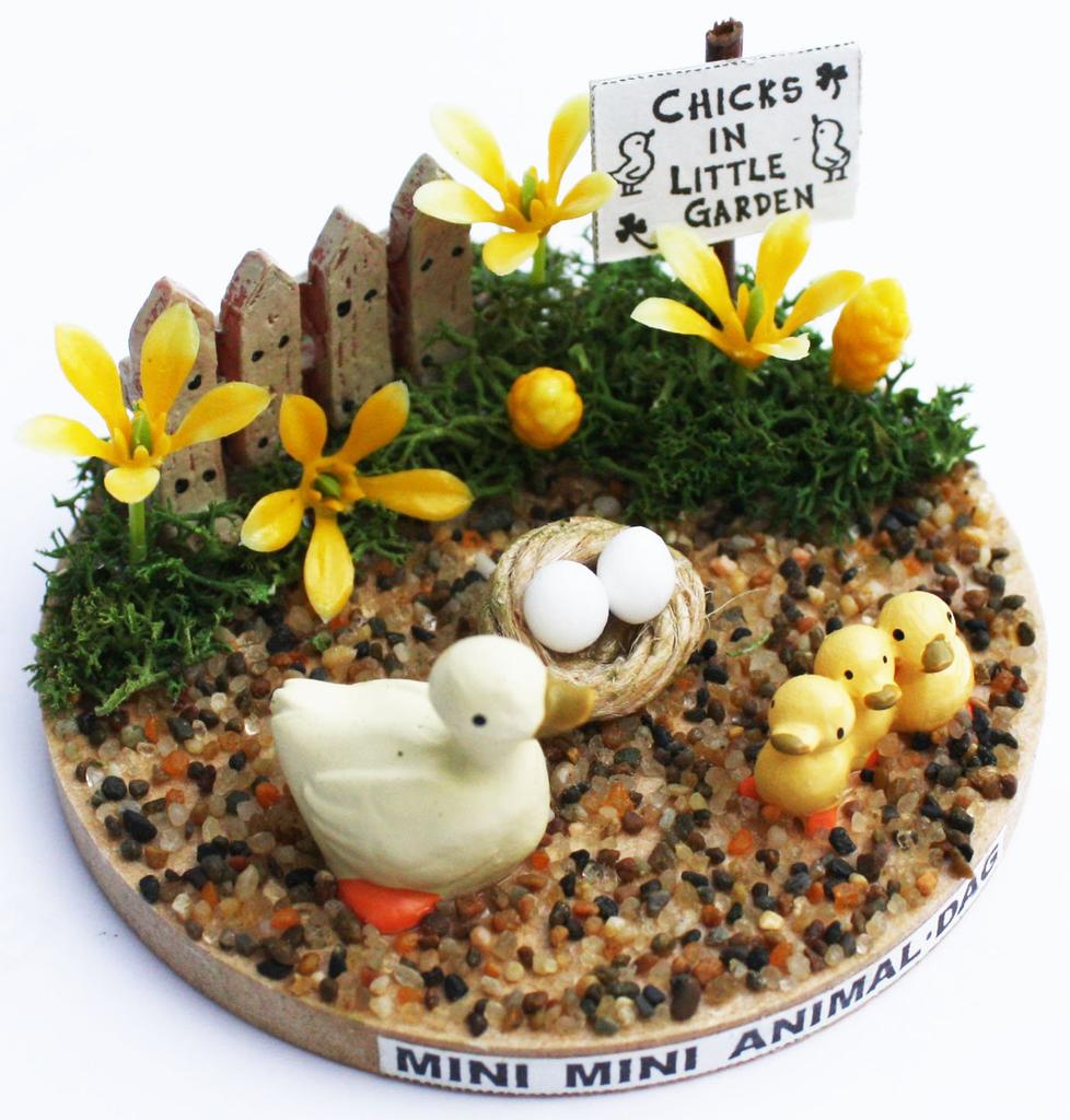 Billy Handmade Dollhouse Kit Mini Animal Kit Duck 3121
