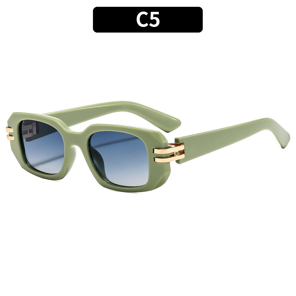 Ladies Sunglasses, Retro Square Sunglasses, Fashionable Outdoor Sunglasses.