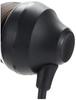 Elecom Fast Music F12C Stereo-Kopfhörer, In-Ear-Typ, 3,5 mm Durchmesser, mit Mikrofon, 10,0 mm Durchmesser, Schwarz, EHP-F12CMBK