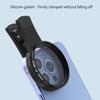 52mm Rotatable Adjustable Phone Star Filter Firelight Lens for Jewelry Accessories Night Photography Sparkling Effect Capture