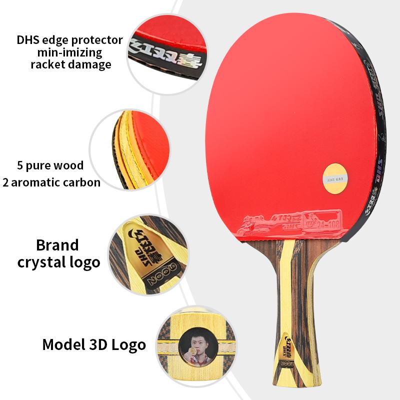 Professional Training DHS Table Tennis Racket 9 Star
