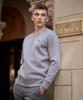 USPOLOASSN Cotton Blended Brushed Sweatshirt_Melange Grey