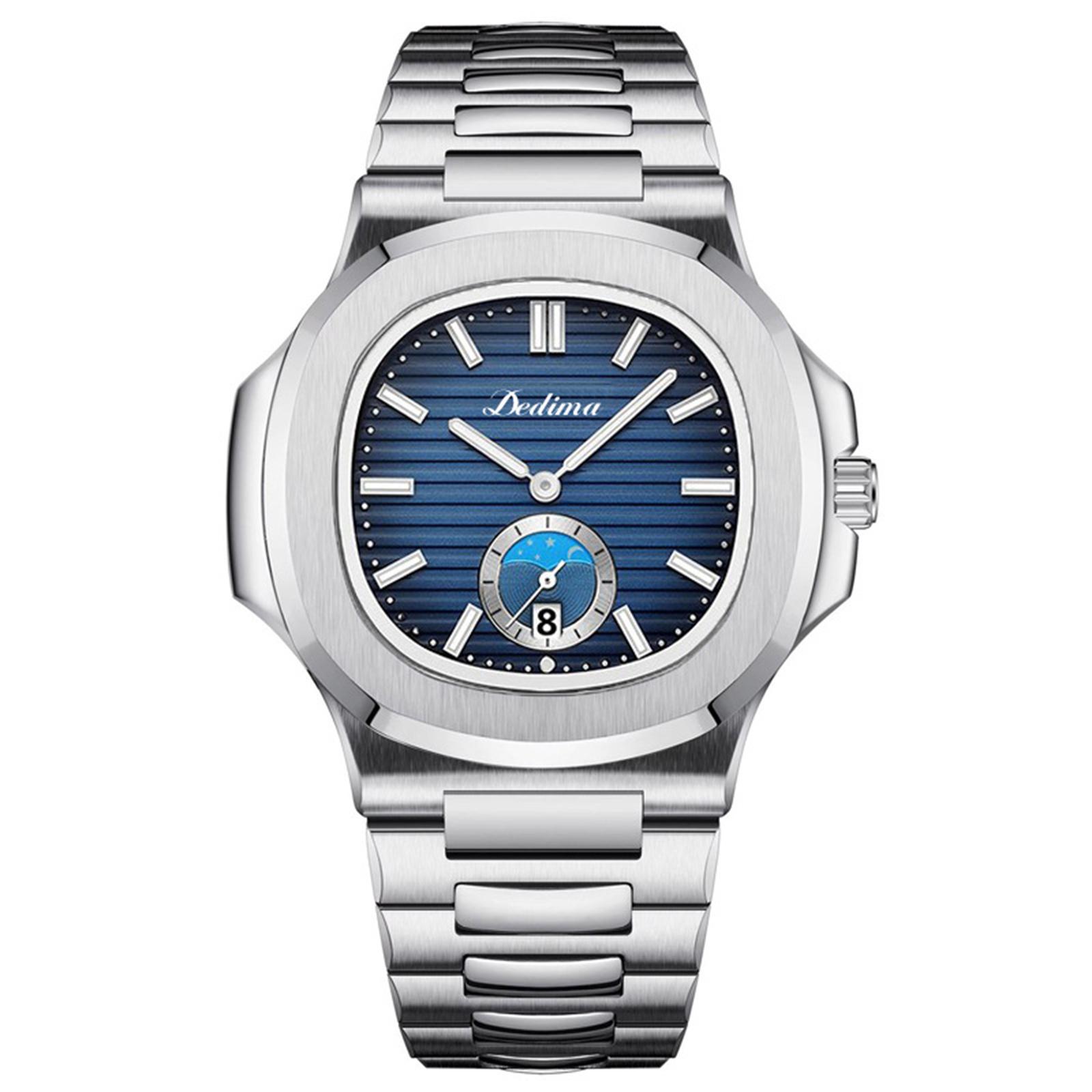 

Мужские водонепроницаемые светящиеся наручные часы-будильник для бега One Size