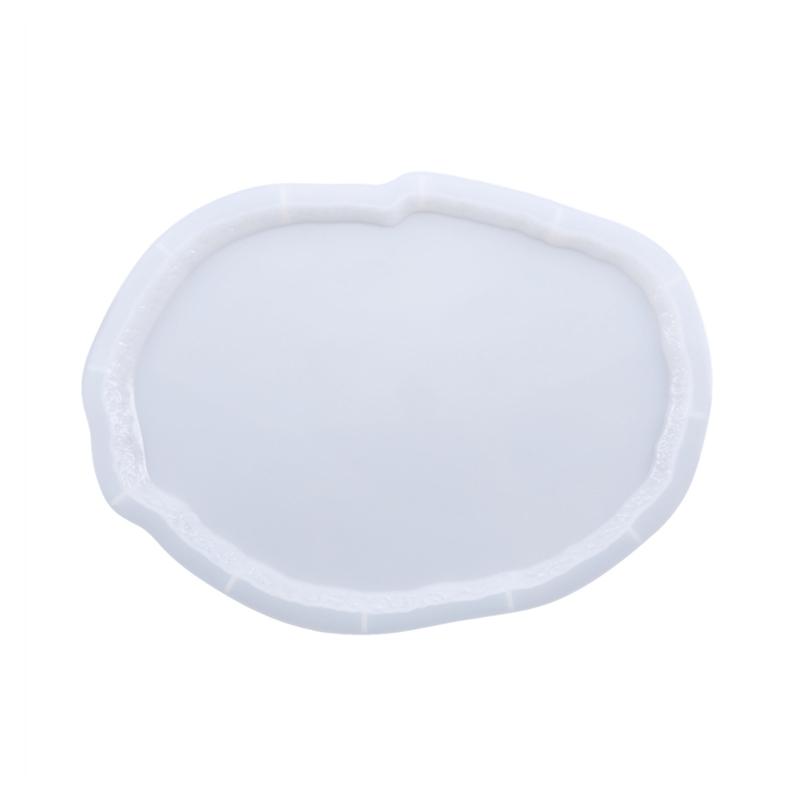 Resin Silicone Coaster Molds for Resin,Geode Coaster Molds for Resin Casting,Epoxy Resin Molds for Tray Coasters Making