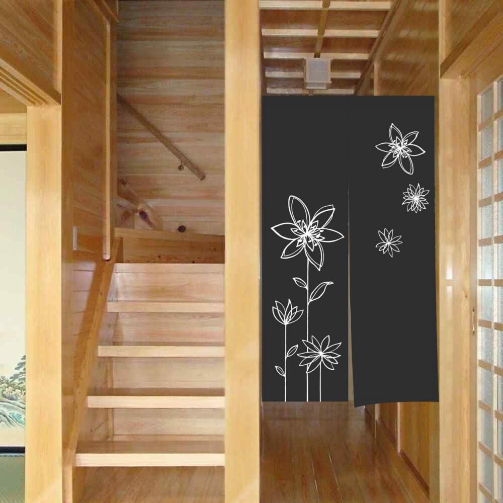 Stylish Banksy Yu Noren Curtain with Blackout Scandinavian Easy to Privacy and Ideal for Hot Living Width Length Dark Gray Design, Design, Use,