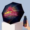 St. Louis Cardinals Printed 5?Fold Mini Umbrella 8?Rib Windproof Compact Umbrella For Women Pocket Carry