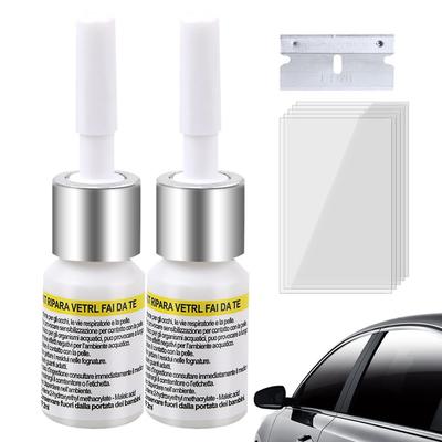 Glass Repair Kit Glass Repair Fluid Cracked Glass Repair Fluid Car Window Repair Kit