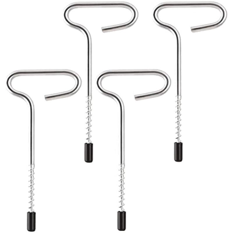 OEING Ice Fishing & Snow Tent Ground Anchors 4-Pack