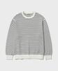 INTEMPOMOOD Note Stripe Round Knit: 3 Colors
