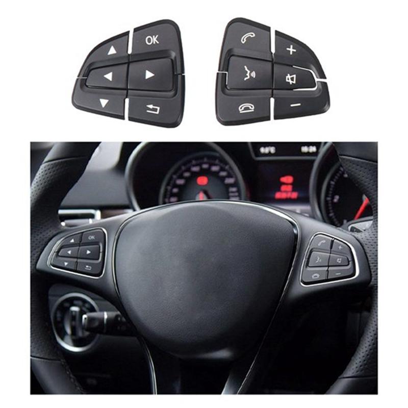 Car Steering Wheel Multifunction Switch Buttons 0999050600 0999050700 for Mercedes Benz GLA GLS GLE W246 W166