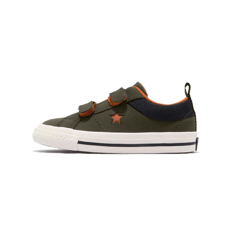 

Детские кроссовки Converse One Star 2V Ox TD Utility Green Оранжевые 762858C