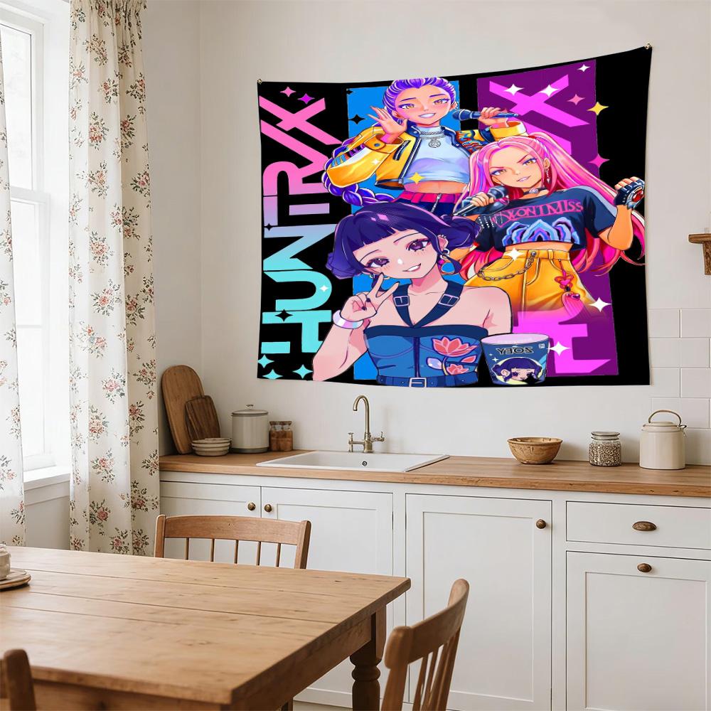 Huntress Power Squad Large Printed Wall Tapestry, Ideal Holiday Gifts, Room Decor for Dorm Bedroom Parties,Perfect Gift