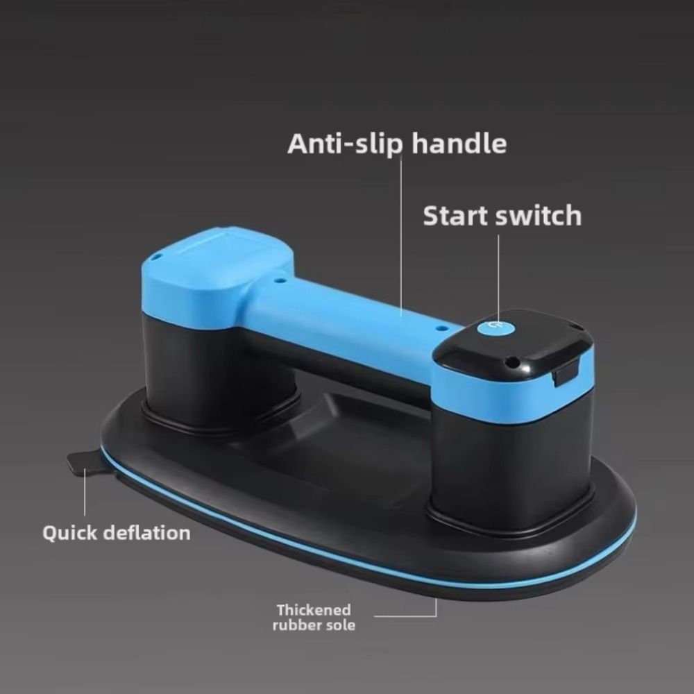 Powerful Air Pump Holder Electric Suction Cup Intelligent Digital Display Glass Lifting Suction Cup 4000 mAh Battery High-Power