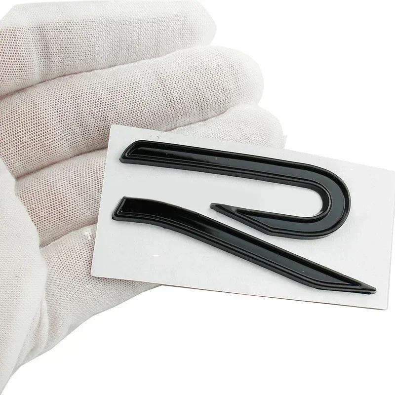 Металеві Наклейки R Car Наклейка на Багажник для R Line Golf 8 Beetle Scirocco Passat Sharan Tiguan Jetta Наклейка на Крило Збоку