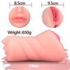 3 In 1 Pocket Pussy Sex Doll with Realistic Textured Mouth Vagina and Tight Anus Masturbator Male Stimulator Deep Throat Oral Adult Sex Toys