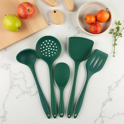 Non Stick Silicone Spatula for Household Use, Heat-resistant Silicone Spatula, Silicone Spoon for Kitchen Utensils, Spatula Set