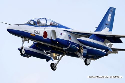 PLATZ 1/100 JASDF T-4 Blue Impulse 2025 B.I 30th Year Plastic Model BLU-2025 (Airplane)