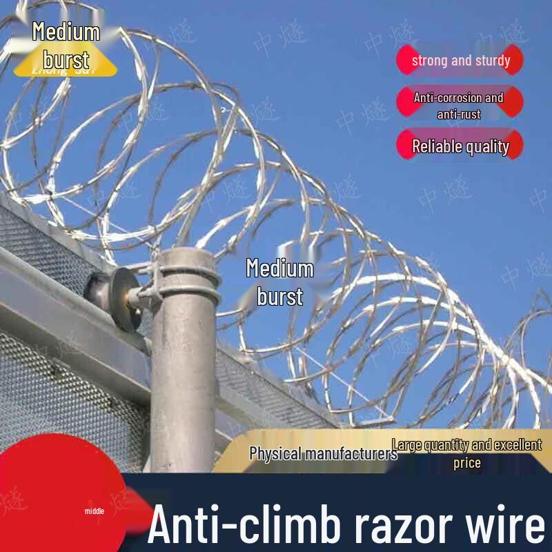 High-Security Concertina Barbed Wire