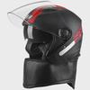 3C Certified All-Season Motorcycle Helmet with Dual Anti-Fog Lenses