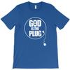 God Is The Plug T Shirt For Mens Short Sleeve Tee Shirts For Man Design