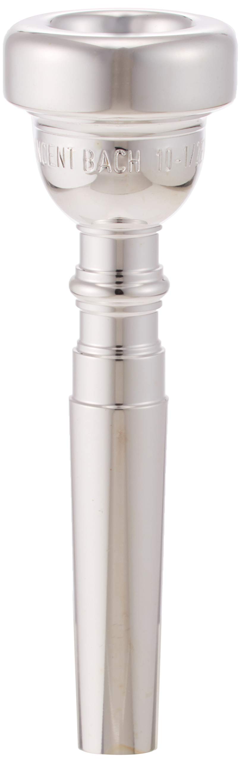 

Bach Trumpet Mouthpiece 10 Silver Plated Finish 1/2EW