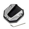 Motorcycle Bike Scooter Kickstand Extender Foot Side Stand Extension Foot Pad Support Plate Aluminum Alloy Motorbike Accessories
