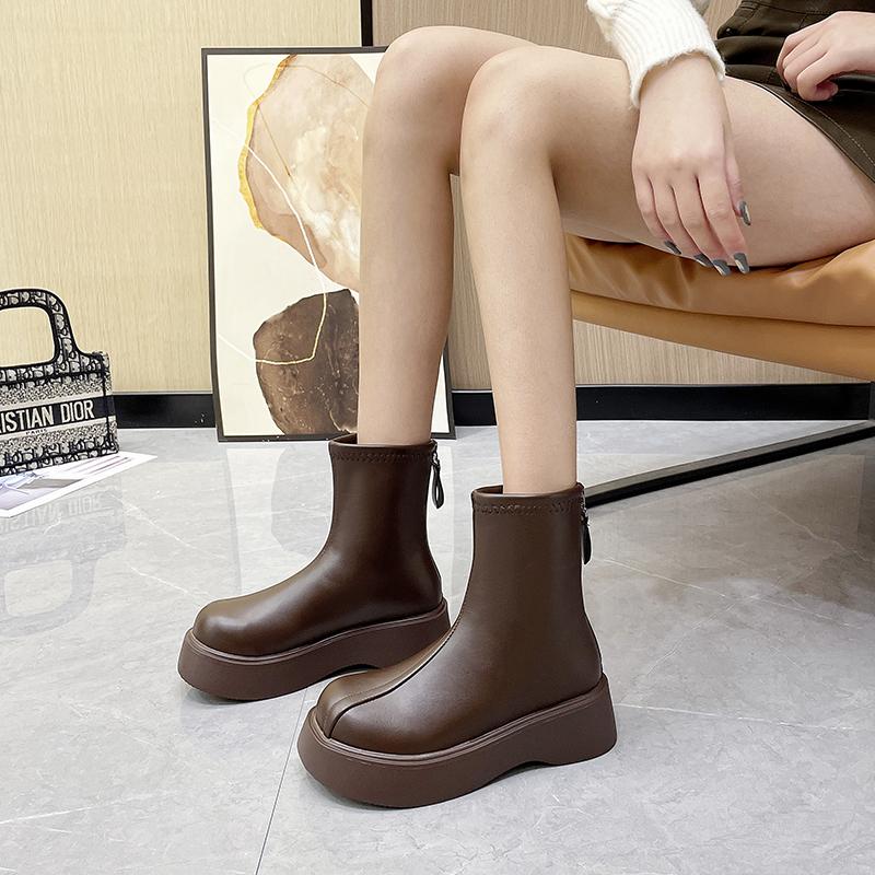 Модные весенне-осенние хиты продаж Высококачественная женская обувь Модные однотонные — фото 3