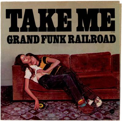 Disco de 7 polegadas GRAND FUNK RAILROAD Take Me Genevieve ST11482 CAPITOL 1975 EUA Rock Usado