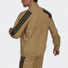Adidas Future Icon Colorblock Stripe Zip-Up Track Jacket Men Outerwear Khaki GT0118